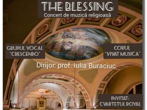 „The Blessing”, concert de muzică religioasă la Biserica Romano-Catolică din Suceava
