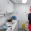 Laboratorul de analize medicale de la Caravana de Sănătate Suceava