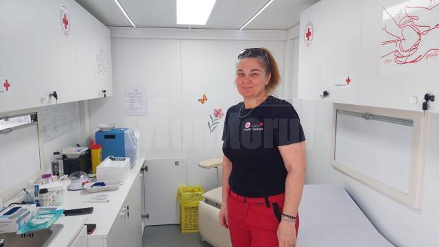 Laboratorul de analize medicale de la Caravana de Sănătate Suceava