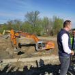 Construirea unui pod nou a fost demarată în forță în municipiul Suceava, pe traseul rutei alternative Suceava-Botoșani