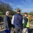 Construirea unui pod nou a fost demarată în forță în municipiul Suceava, pe traseul rutei alternative Suceava-Botoșani