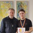 Marius Asmarandei - Premiul I de excelență si cel mai bun trompetist din concurs, alaturi de prof. Cristi Ruscior