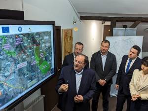 Gheorghe Flutur a prezentat proiectul pentru viitorul drum de mare viteză Suceava - Botosani