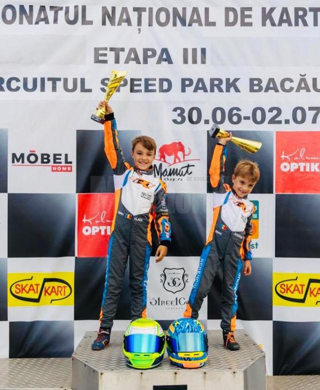 Vladimir și Andrei Rebenciuc sunt în fața unui nou sezon în campionatul național de karting