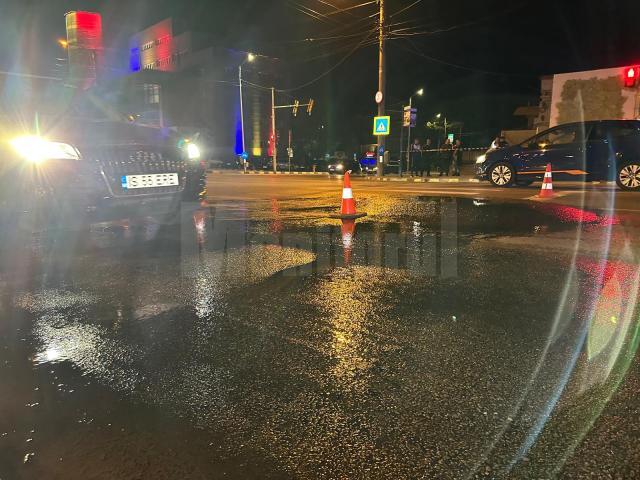 Avarie ACET în zona Primăriei Suceava