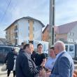 Gheorghe Flutur și primarul Vasile Iliuț au discutat cu cetățenii din acest oraș despre proiectele de dezvoltare din Vicovu de Sus