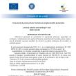 Comunicat de presă privind terminarea implementării proiectului „Dotare cabinet ...