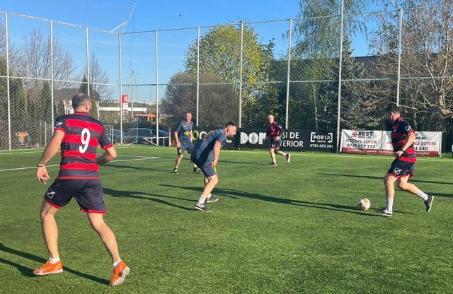 Partida FC Mihoveni - Young Old Boys a deschis ediția a XX-a a Campionatului de old-boys