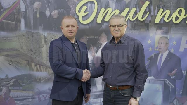 Candidatul PNL pentru funcția de primar al comunei Șcheia, Alin Rusu, are sprijinul lui Viorel Seredenciuc pentru a câștiga această funcție