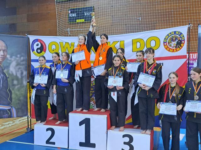 Medalii și titluri de campioni la Campionatul Național de Qwan Ki Do