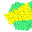 Cod galben de ploi, vânt puternic și izolat grindină, în aproape jumătate de țară