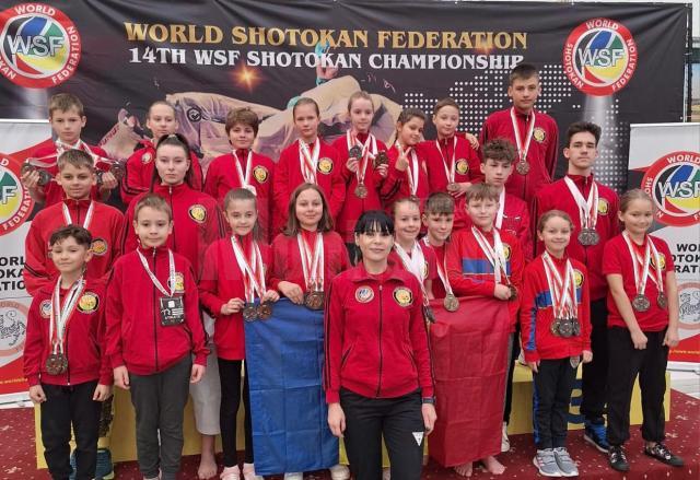 Sportivii de la Clubul de Karate Kita au reprezentat cu succes România la Mondialele de Shotokan