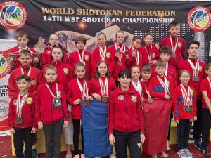 Sportivii de la Clubul de Karate “Kita” au reprezentat cu succes România la Mondialele de Shotokan