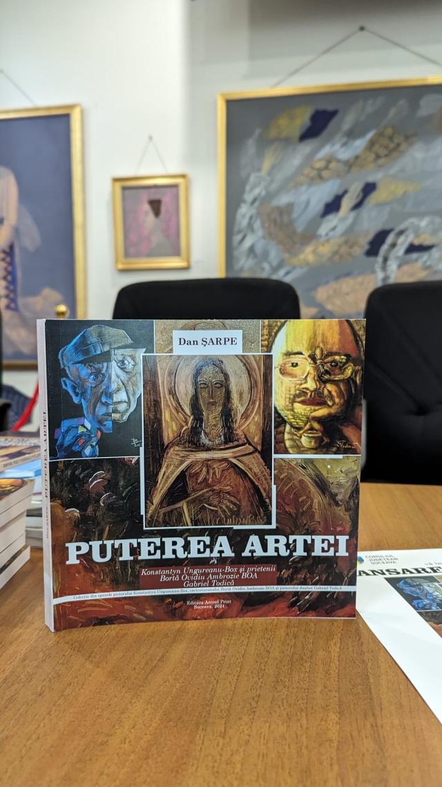 Albumul „Puterea artei”, de Dan Șarpe, lansat la Biblioteca Bucovinei