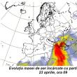 Evoluția norului de praf saharian 1