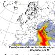 Evoluția norului de praf saharian 2