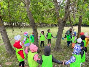 Peste 250 de elevi și preșcolari au participat la o acțiune de împădurire la Adâncata