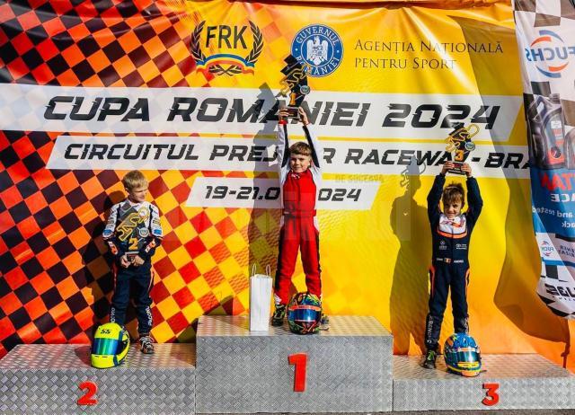 Andrei Rebenciuc a urcat pe podiumul Cupei Romaniei la Clasa PUFO