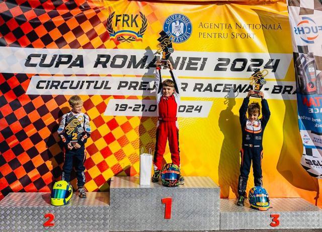 Andrei Rebenciuc a urcat pe podiumul Cupei României la Clasa PUFO
