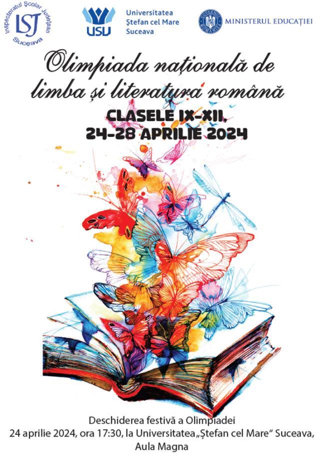 Peste 300 de elevi și profesori din toată țara vin la Suceava, la Olimpiada de Limba și Literatura Română, liceu