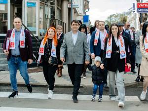 Gheorghe Apetrii și echipa PSD din Vatra DOrnei și-au depus candidaturile pentru Primărie și Consiliul Local