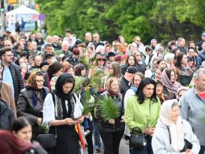 Procesiune de la Florii, la Suceava