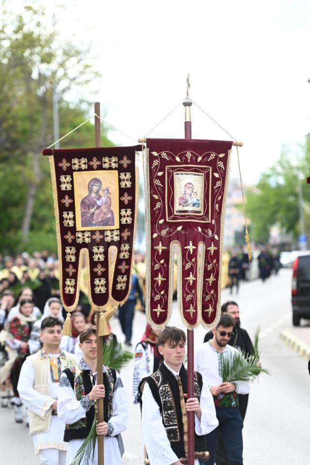 Procesiune de la Florii, la Suceava 1