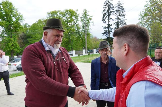 Deputatul PSD Gheorghe Șoldan s-a întâlnit sâmbătă s-a întâlnit cu locuitori din comuna Ciprian Porumbescu