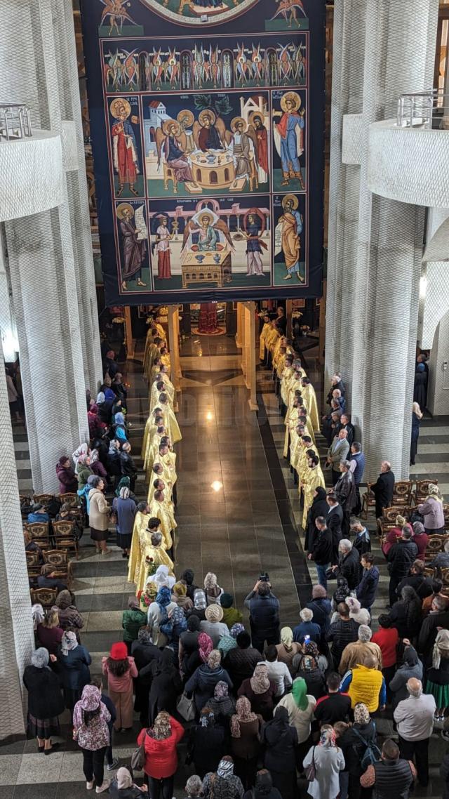 Procesiune de Florii, pe străzile Sucevei