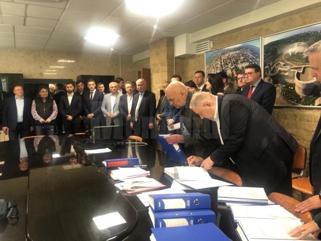 Candidatul PSD pentru Primăria Suceava, Vasile Rîmbu, și-a prezentat echipa de candidați pentru Consiliul Local al municipiului Suceava