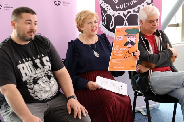 Cea mai recentă premieră a teatrului sucevean - „Cum l-am îngropat pe Stalin” va avea premiera pe 12 mai, în debutul Festivalului Internațional ZTMV