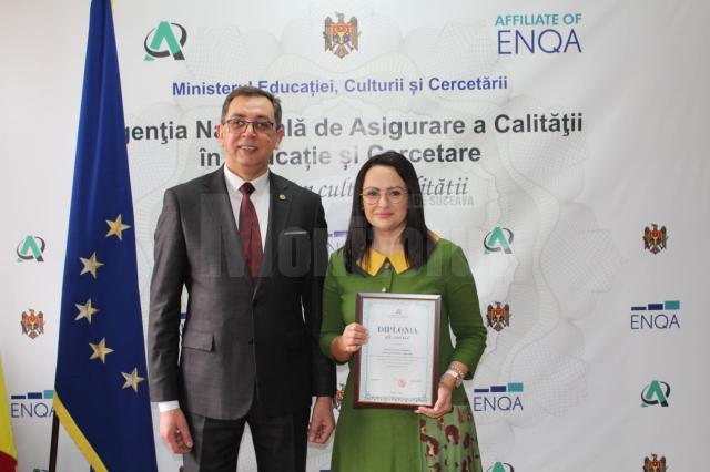 Cercetarea doctorală din cadrul Universităţii Suceava, premiată în Republica Moldova