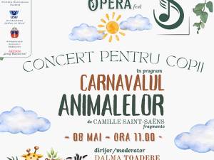 „Carnavalul Animalelor”, concert pentru copii, pentru prima dată la Suceava