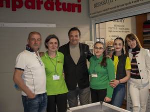 Surpriză pentru clienții și angajații Gio Supermarket: au fost vizitați de cunoscutul Daniel Buzdugan