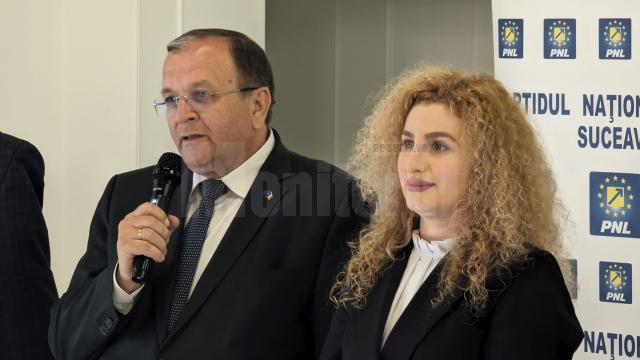 Președintele PNL Suceava și candiatul liberal pentru Primăria Berchișești, Georgiana Tabarcea