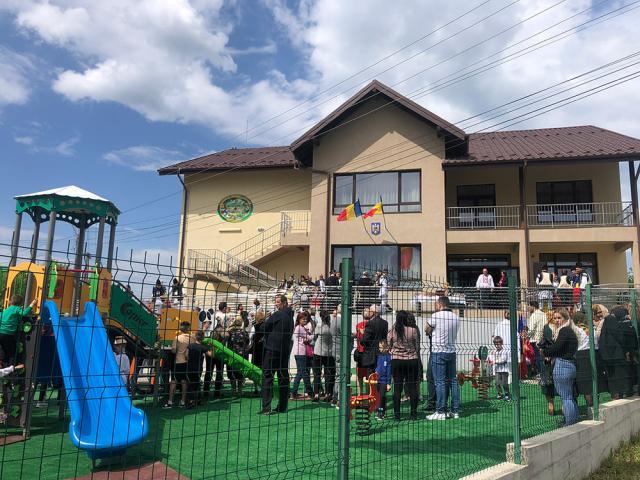 Noua grădiniță din Berchișești a fost construită cu fonduri guvernamentale