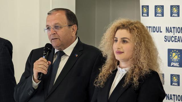 Președintele PNL Suceava și candidatul liberal pentru primăria Berchișești, Georgiana Tabarcea