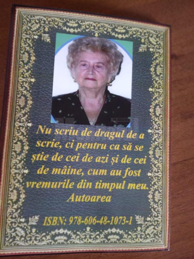 Scriitoarea Artemisia Ignătescu, în vârstă de 96 de ani, a lansat anul acesta o nouă carte: „Temelia”