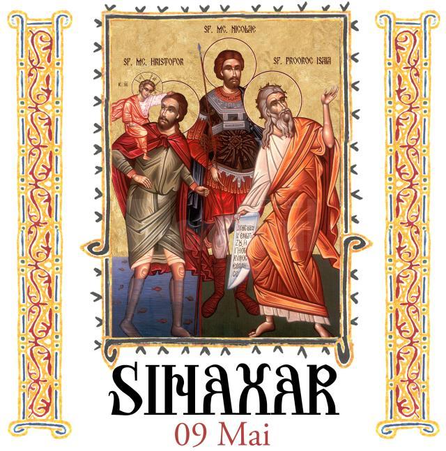 Sinaxar 09 mai 2024