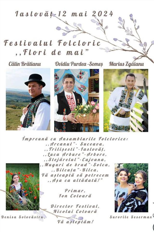 Festivalul folcloric ”Flori de mai”