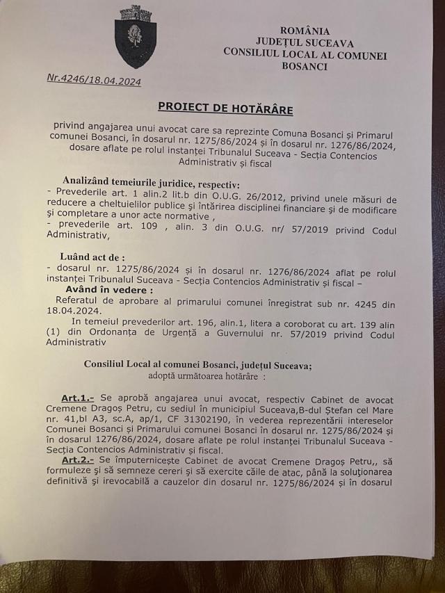 A concediat o angajată, a pierdut procesul, iar acum a cerut și i s-a aprobat plata unui avocat de către propria Primărie