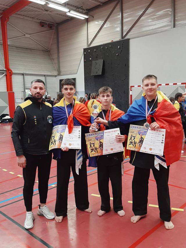 Medalie de bronz pentru un elev militar, la Campionatul European de Qwan Ki Do, în Franța