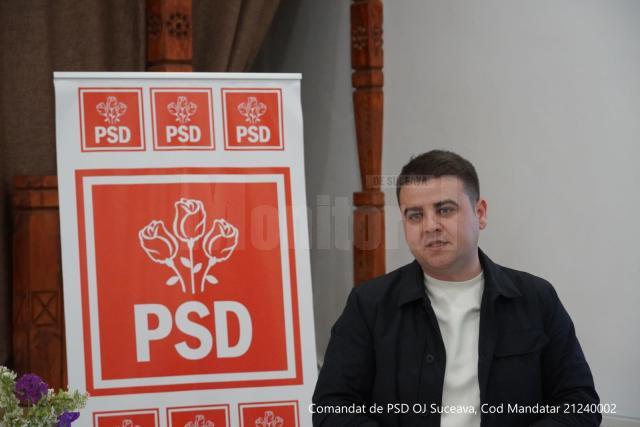 Gheorghe Șoldan, lături de candidatul PSD pentru Primăria Râșca, Petrică Clipa: „Împreună vrem să facem altfel de administrație în județul Suceava”