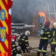 Un incendiu la o fabrică din Salcea a impus transmiterea unui mesaj Ro-Alert