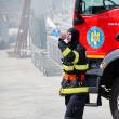 Un incendiu la o fabrică din Salcea a impus transmiterea unui mesaj Ro-Alert