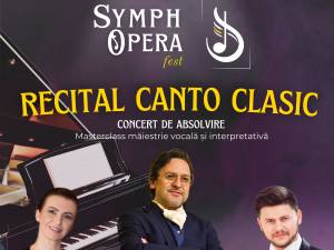 Recital de canto clasic, astăzi, la Universitatea „Ștefan cel Mare” din Suceava, Atrium - corpul E