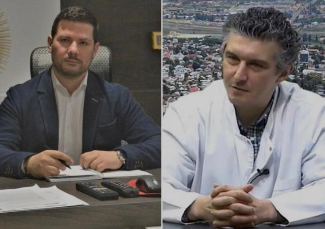 Dr. Alexandru Calancea şi dr. Dimitrie Siriopol