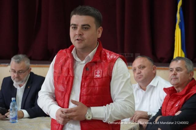 Deputatul PSD Gheorghe Șoldan, laude pentru primarul comunei Satu Mare, Toader Adrian Lavric, candidat pentru un nou mandat