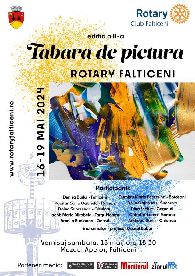 Tabăra de pictură Rotary Fălticeni, ediția a II-a