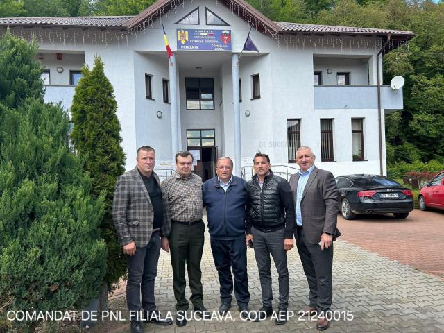 Gheorghe Flutur alături de candidații PNL pentru Primăriile Ulma și Brodina: “Vom câștiga!”